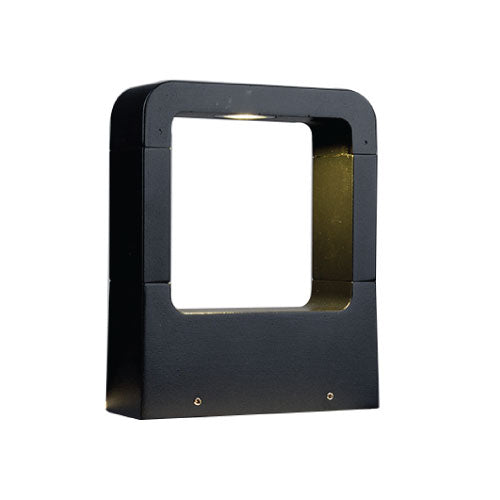Bolardo led 200 negro 10W 3000K 580LM IP55