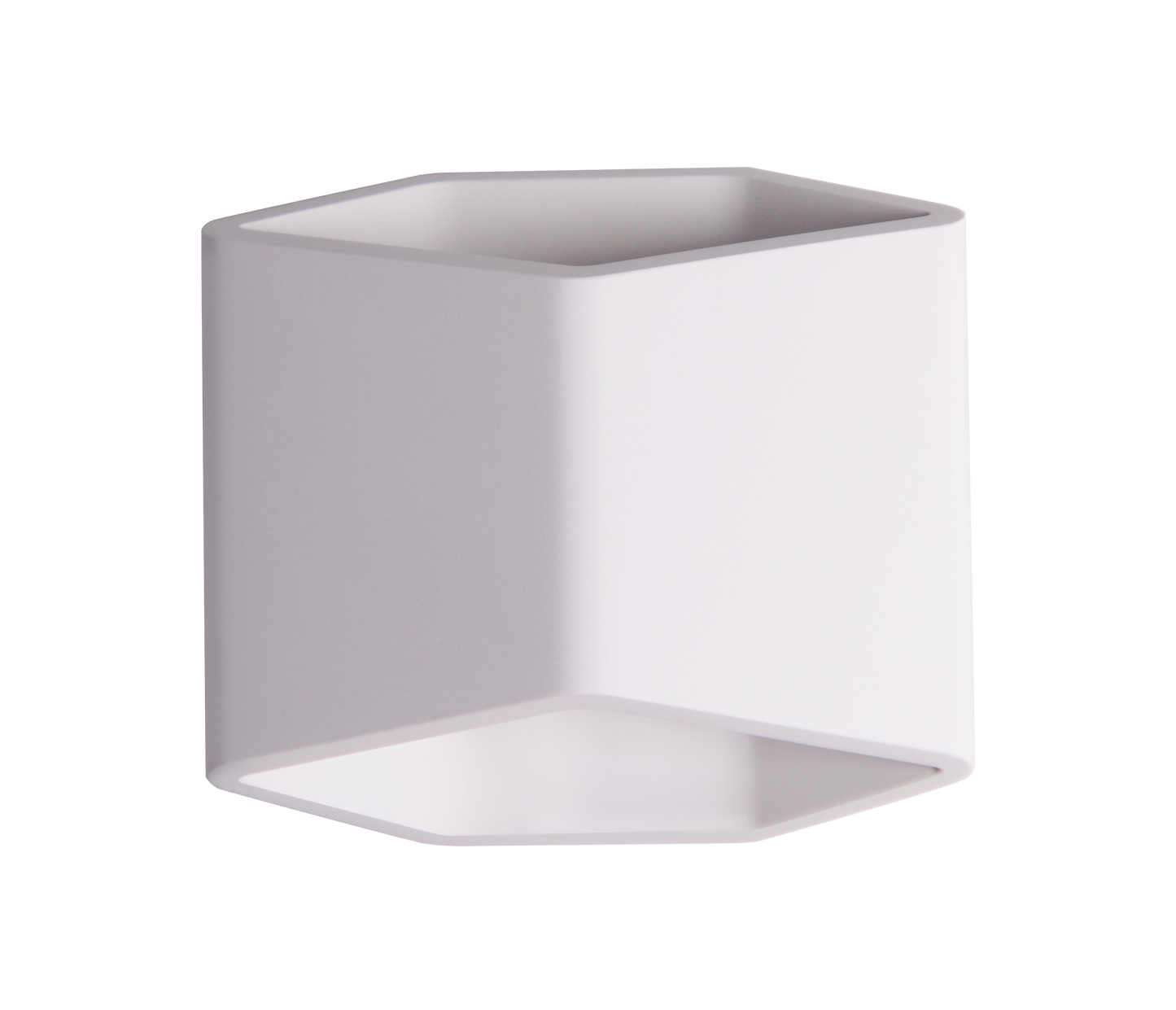 Aplique De Pared De Gypsum Curvilinea Blanco 1l G9