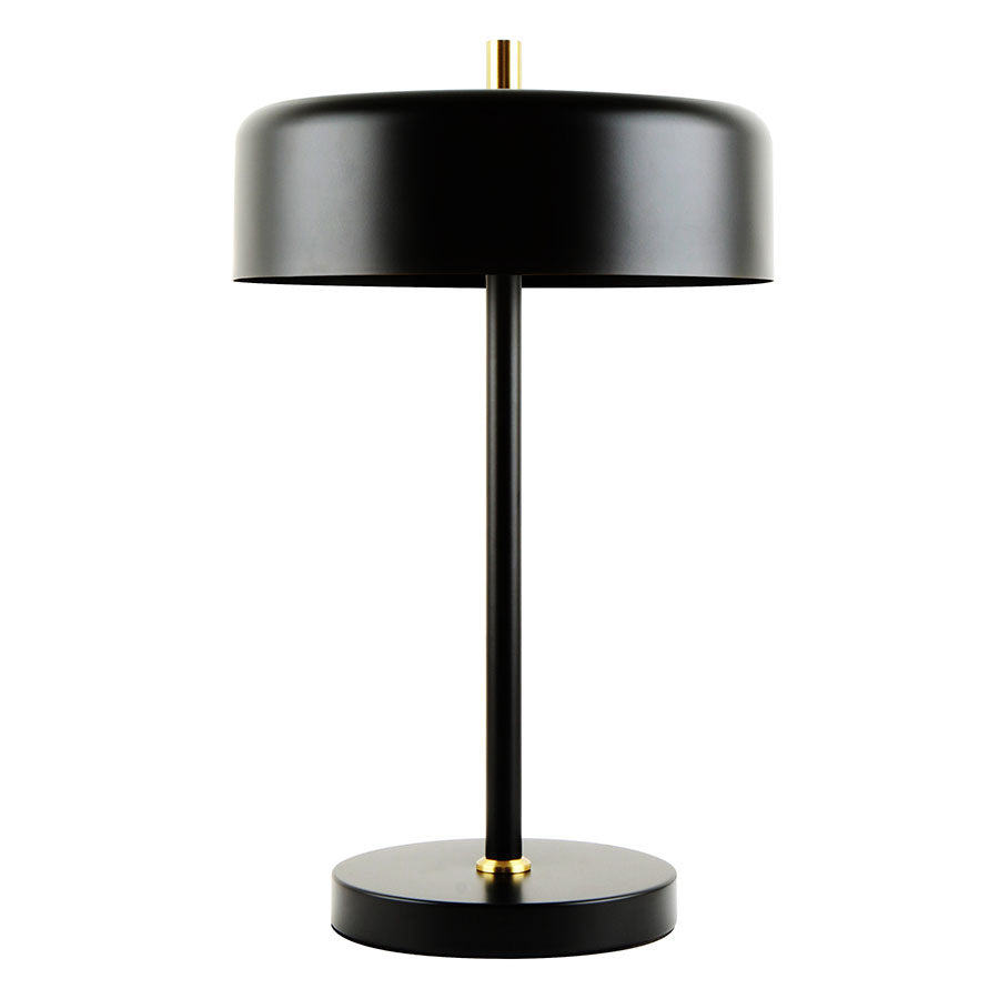 Lámpara de mesa moderna Macy black