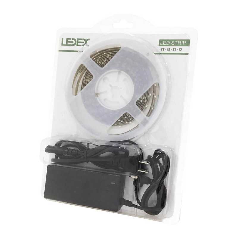 Cinta led luz fría 5mts ip20 con driver