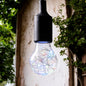 Foco led A60 base E27 Glimmer 1.5W vidrio transparente
