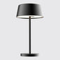 Lampara De Mesa Led Touch Vym De Metal Negro Dirigible Ip20 3000k Dim 5w