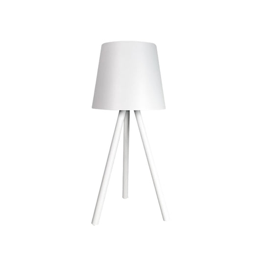 Lampara De Mesa Led Touch Kero De Aluminio Blanco Ip54 3.5w 3000k Dim
