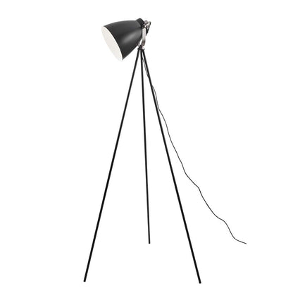 Lámpara de pedestal Phoenix negra