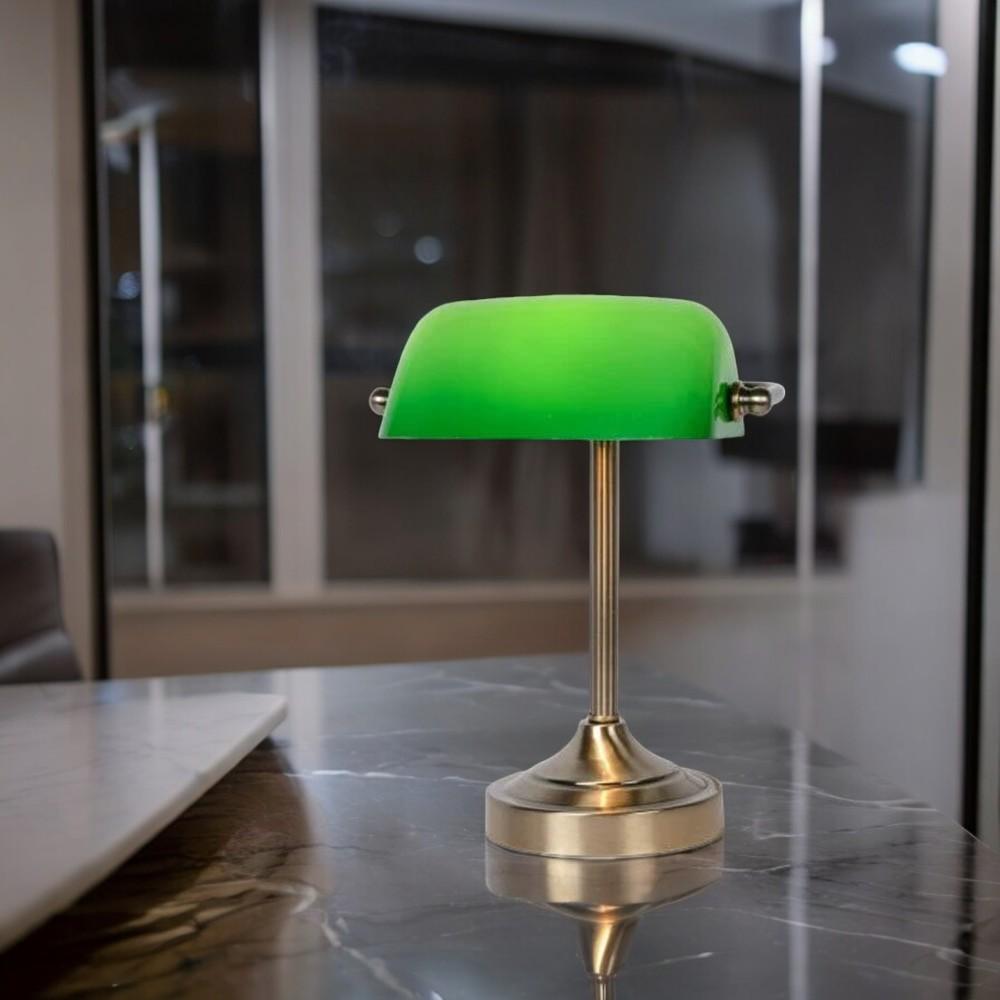 Lámpara de mesa tipo vintage Jade