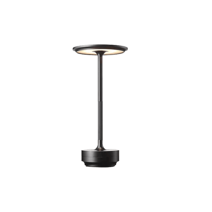 Lámpara recargable con led dimerizable + 3CCT Porto negro