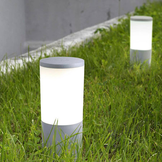 Luminaria con estaca Amelia gris IP55